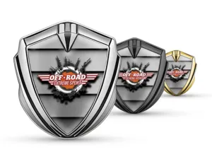 Emblem Silikon Abzeichen Renn Look Glänzend Finish